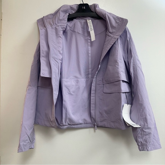 LuluLemon Always Effortless Jacket in Lilac Ether - Picture 5 of 9